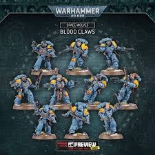 Warhammer 40K Space Wolves Blood Claw